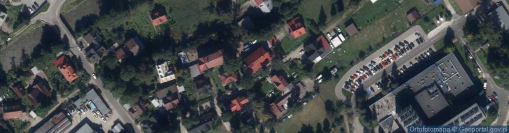 Zdjęcie satelitarne Polskie Stowarzyszenie Na Rzecz Osób z Upośledzeniem Umysłowym