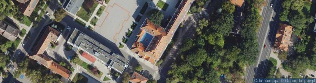 Zdjęcie satelitarne Polskie Towarzystwo Biofizyczne