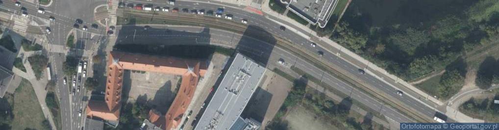 Zdjęcie satelitarne Polskie Towarzystwo Logistyczne
