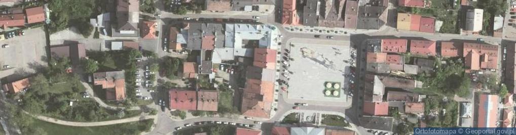 Zdjęcie satelitarne Polskie Towarzystwo Turystyczno Krajoznawcze Oddział Miejski im Franka Kasprzyckiego