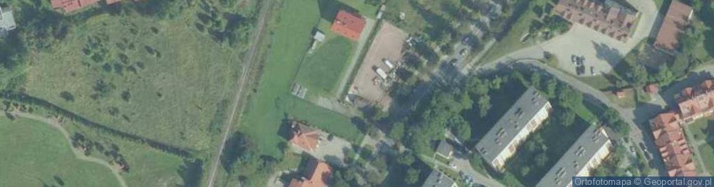 Zdjęcie satelitarne Polskie Towarzystwo Turystyczno Krajoznawcze Oddział Rabka