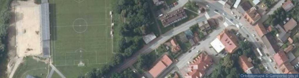 Zdjęcie satelitarne Polskie Towarzystwo Turystyczno Krajoznawcze Oddział w Dobczycach