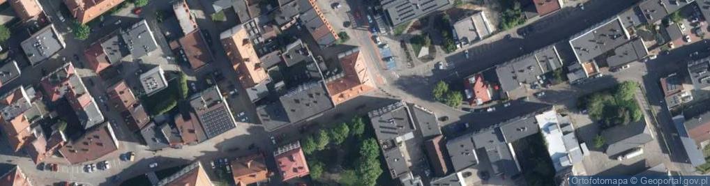 Zdjęcie satelitarne Polskie Towarzystwo Turystyczno Krajoznawcze Oddział w Wodzisławiu Śląskim