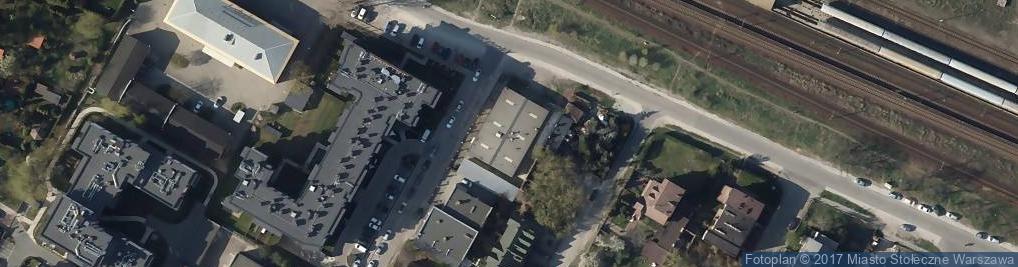 Zdjęcie satelitarne Polsko Amerykańskie Centrum Szkolenia Budowlanych