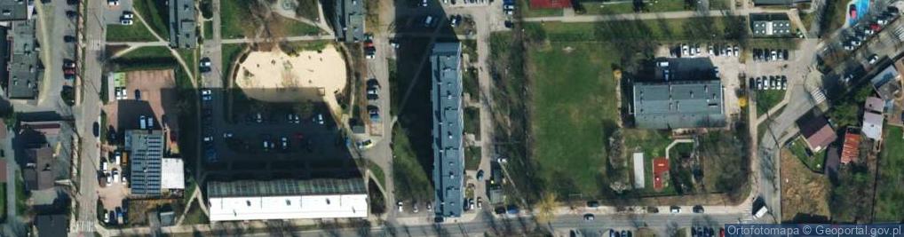 Zdjęcie satelitarne Polsko Amerykańskie Stowarzyszenie Walki z Terroryzmem WTC