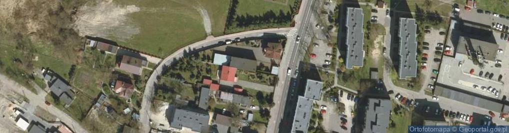 Zdjęcie satelitarne Poltrans Przedsiębiorstwo Transportowe