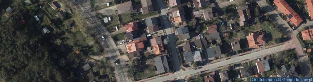Zdjęcie satelitarne Poltronic Centrum w Likwidacji