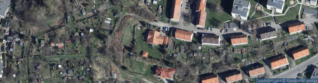 Zdjęcie satelitarne Pomarański M."Trans", Wałbrzych