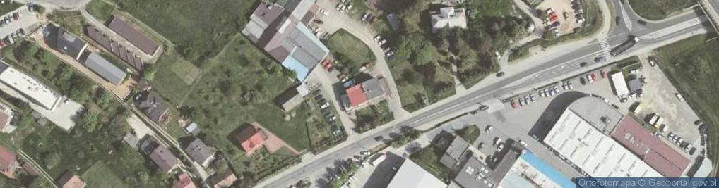 Zdjęcie satelitarne Pomoc Drogowa Blacharstwo Lakiernictwo Parking