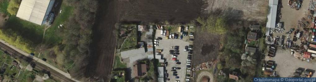 Zdjęcie satelitarne Pomoc Drogowa Parking Strzeżony