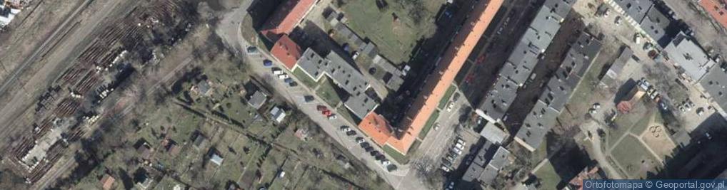 Zdjęcie satelitarne Pomoc Prawna Biuro Prawno-Kadrowe Marek Rotkiewicz