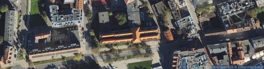 Zdjęcie satelitarne Pomorska Fundacja Edukacyjna