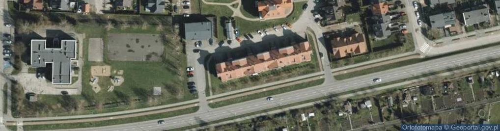 Zdjęcie satelitarne Pomorskie Centrum Dalekowschodnich Sztuk i Sportów Walki