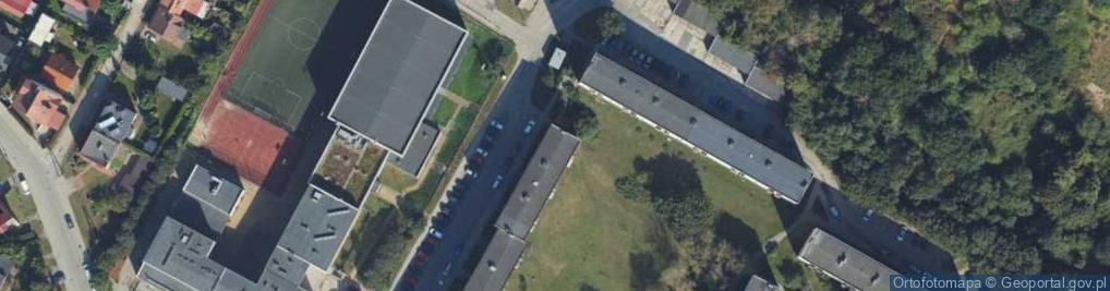 Zdjęcie satelitarne Pomorskie Centrum Finansowe