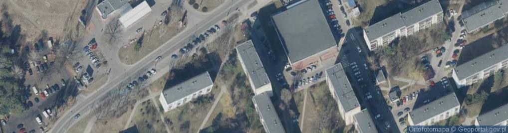 Zdjęcie satelitarne Ponax Zakład Usługowy