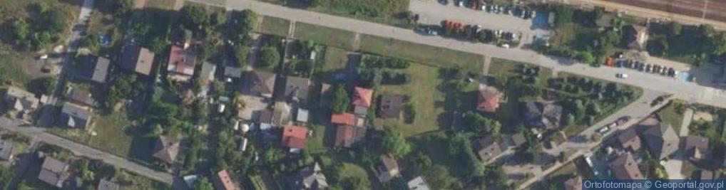 Zdjęcie satelitarne Ponimet Przeds Produkcyjno Usługowo Handlowe