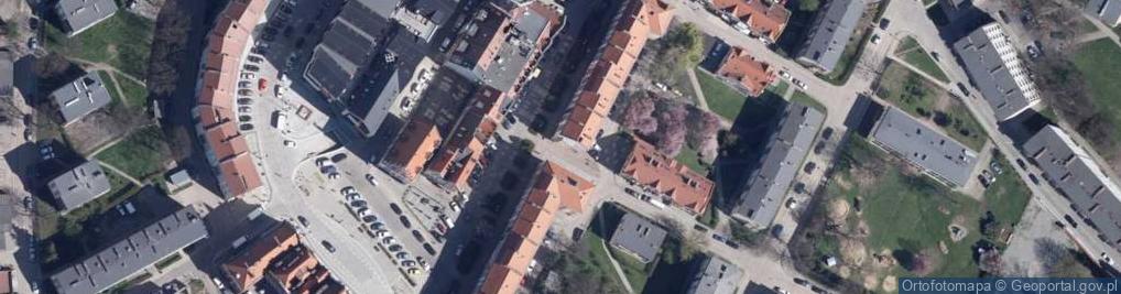 Zdjęcie satelitarne Popielarz Alicja Walczak Joanna Handel i Usługi