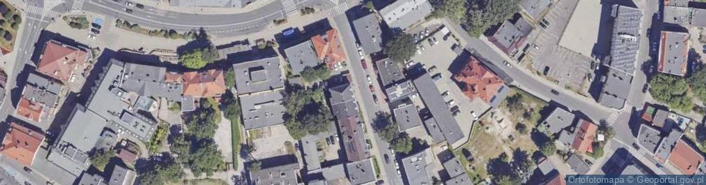Zdjęcie satelitarne Popławska