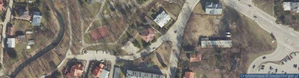 Zdjęcie satelitarne Poradnia Psychologiczno Pedagogiczna nr 1 w Krośnie