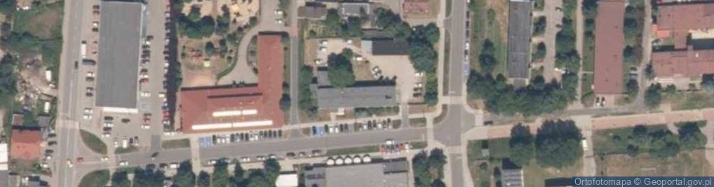 Zdjęcie satelitarne Poradnia Psychologiczno Pedagogiczna w Brzezinach