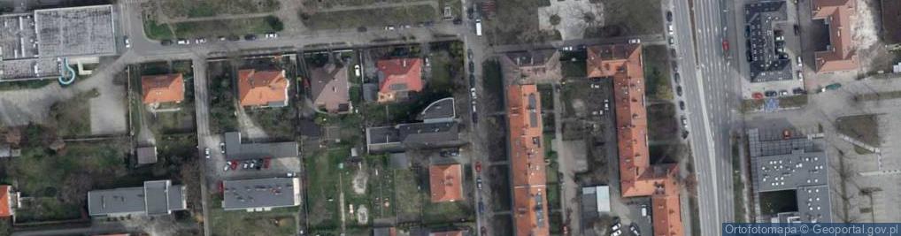 Zdjęcie satelitarne Poranek Zarządzanie Nieruchomościami Lidia i Krzysztof Kenar