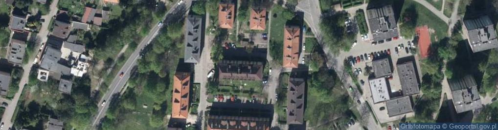 Zdjęcie satelitarne Poręba Andrzej Konstrukcje Stalowe