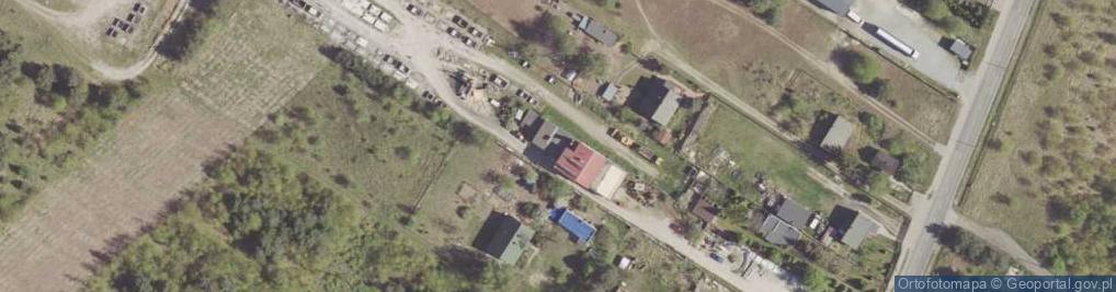 Zdjęcie satelitarne Porzyczka Piotr Ekobet Przedsiębiorstwo Produkcyjno - Handlowo - Usługowe
