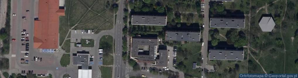 Zdjęcie satelitarne Pośr.Hand.Kochan., Legnica