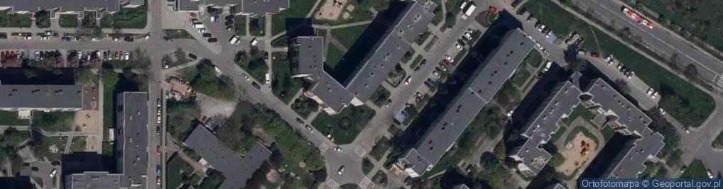 Zdjęcie satelitarne Pośred.Ubezp., Hrynyszyn, Legnica