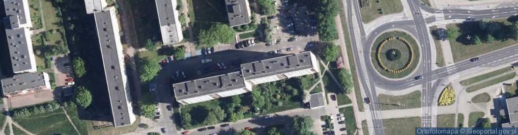 Zdjęcie satelitarne Pośrednictwo Finansowo Handlowe