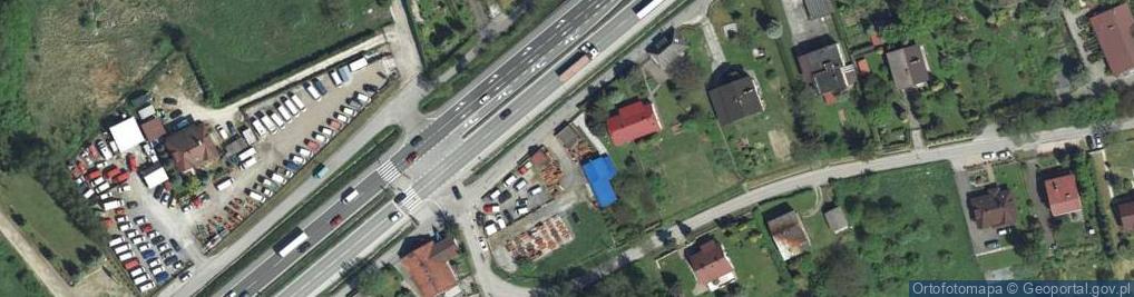 Zdjęcie satelitarne Pośrednictwo Finansowo Ubezpieczeniowe Alfa A i J Suder