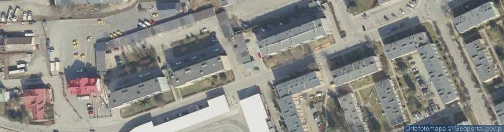Zdjęcie satelitarne Pośrednictwo Handel Usługi