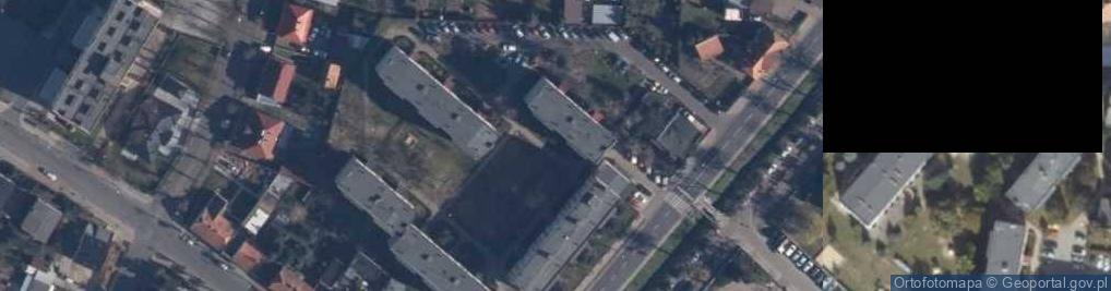 Zdjęcie satelitarne Pośrednictwo Handlowe Gostyń