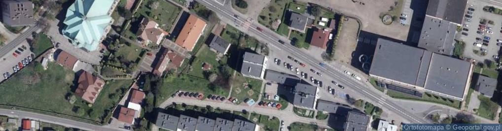 Zdjęcie satelitarne Pośrednictwo Handlowe Handel