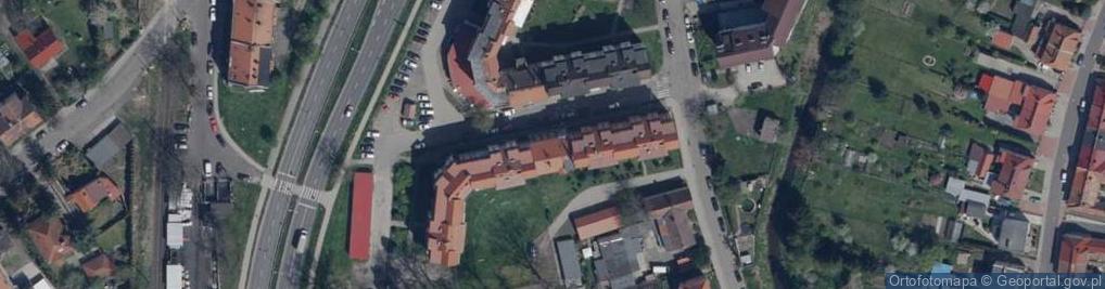 Zdjęcie satelitarne Pośrednictwo Handlowe Network Marketing Alicja Klimek, Lubań