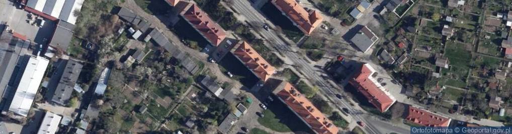 Zdjęcie satelitarne Pośrednictwo Handlowe Tomasz Zawada