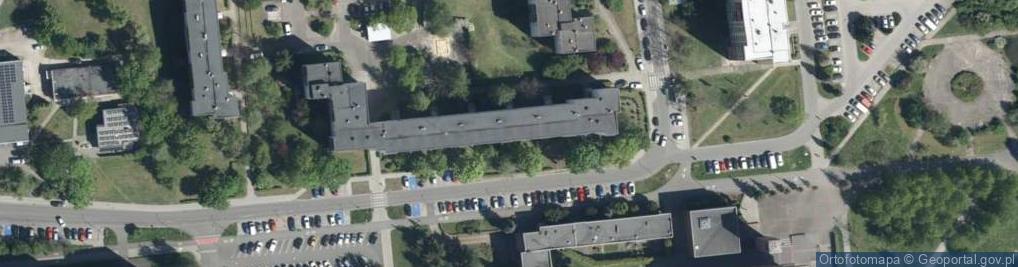 Zdjęcie satelitarne Pośrednictwo Handlowe