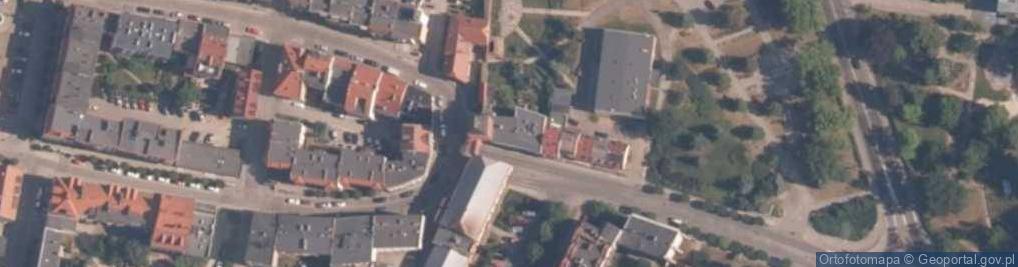 Zdjęcie satelitarne Pośrednictwo Handlowo Usługowe