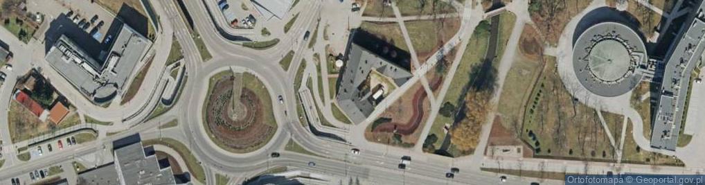 Zdjęcie satelitarne Pośrednictwo Handlowo Usługowo Transportowe Jolan