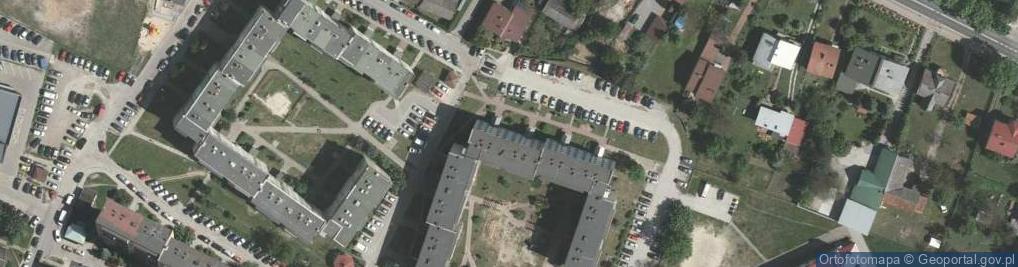 Zdjęcie satelitarne Pośrednictwo i Doradztwo Ubezpieczeniowe Grela