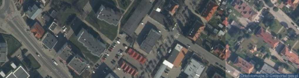 Zdjęcie satelitarne Pośrednictwo Sprzedaży Towarów PSD 6076 i 6003 6104