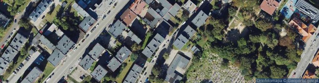 Zdjęcie satelitarne Pośrednictwo Ubepieczeniowe