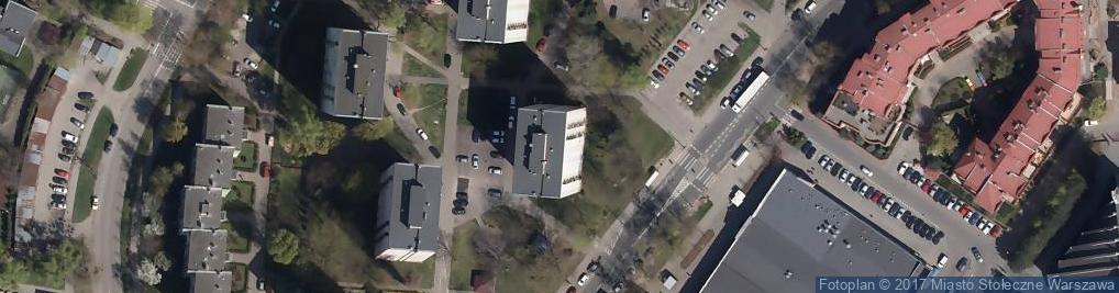 Zdjęcie satelitarne Pośrednictwo Ubespieczeniowe