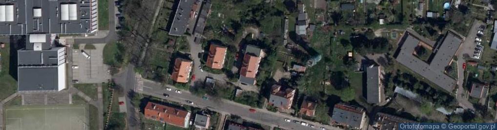 Zdjęcie satelitarne Pośrednictwo Ubezpiecz.Sankiewicz-Kur B, z-C