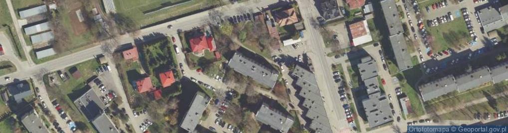 Zdjęcie satelitarne Pośrednictwo Ubezpieczenie Rafał Ryska