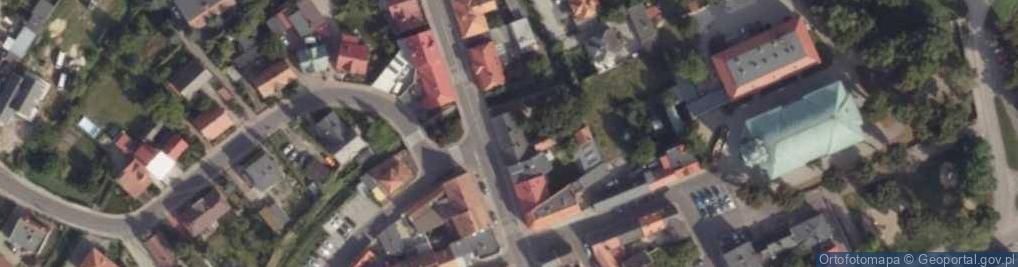 Zdjęcie satelitarne Pośrednictwo Ubezpieczeniowe Adam Dolata Rydzyna