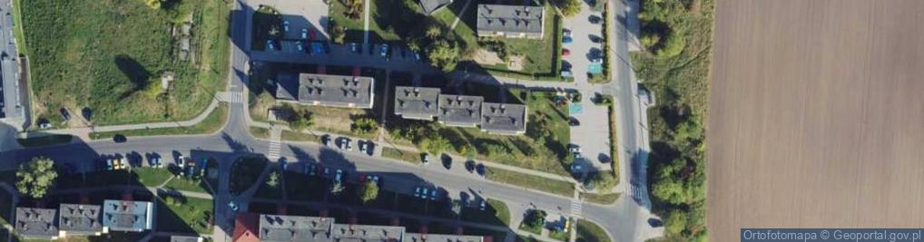 Zdjęcie satelitarne Pośrednictwo Ubezpieczeniowe Agnieszka Zaduszko