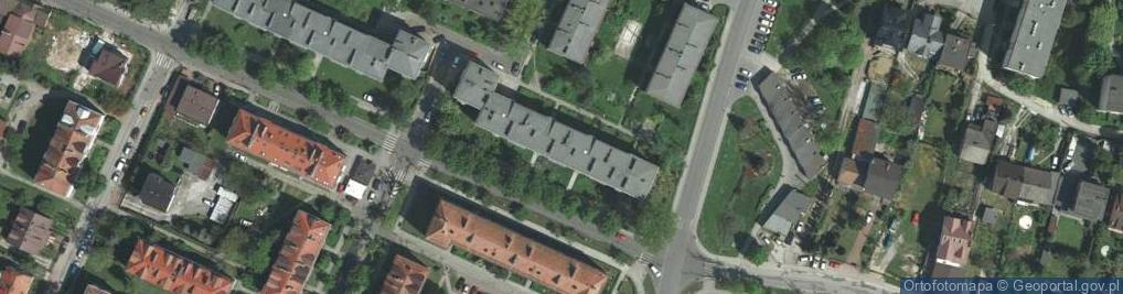 Zdjęcie satelitarne Pośrednictwo Ubezpieczeniowe Alf