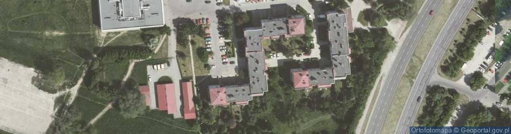 Zdjęcie satelitarne Pośrednictwo Ubezpieczeniowe Alicja Radzikowska Kerc