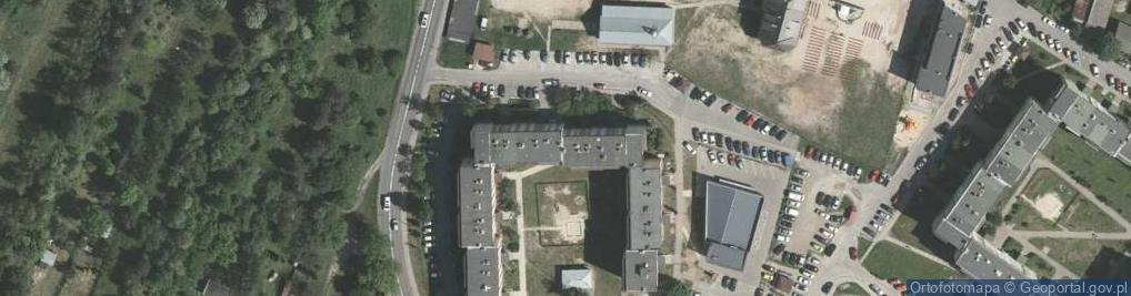 Zdjęcie satelitarne Pośrednictwo Ubezpieczeniowe Anna Mazurek